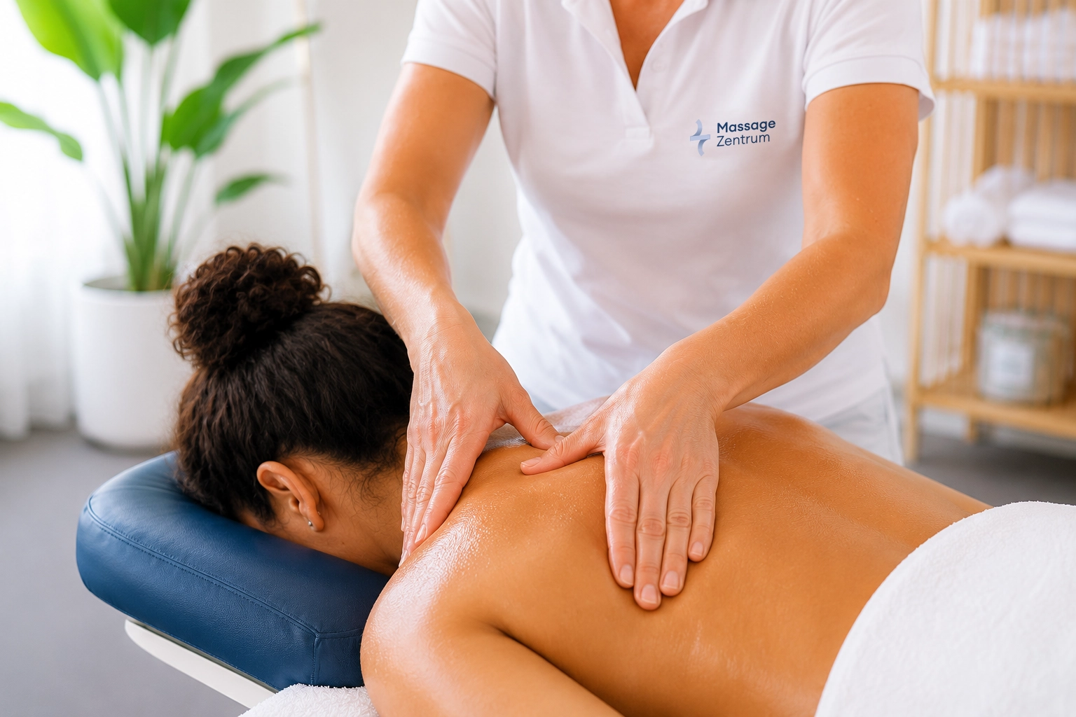Klassische Rücken- und Nackenmassage für Stans – Muskulatur lockern